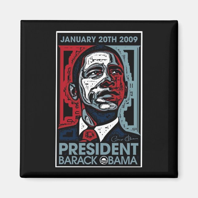 Imã 20 de Janeiro de 2009, Presidente Barack Obama (Frente)