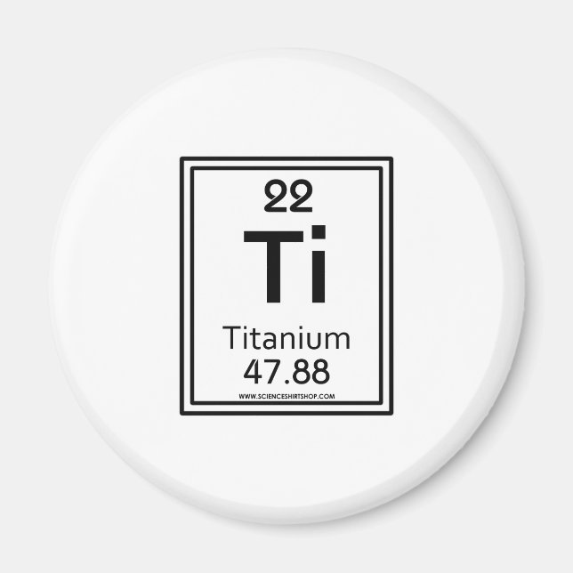 Imã 22 Titânio (Frente)