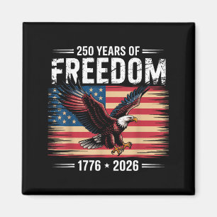 Imã 250º Aniversário Americano 2026 Anos De Liberdade
