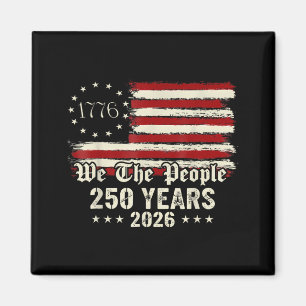 Imã 250º Aniversário da América 250 Anos O Povo Julho