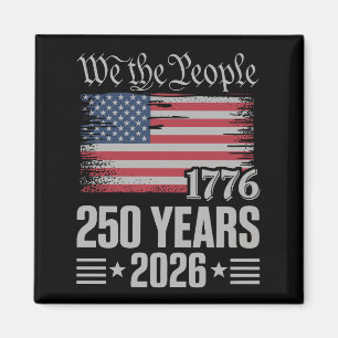 Imã 250 Anos 1776 2026 250º Aniversário 4 De Julho