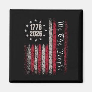 Imã 250 Anos 1776 2026 250º Aniversário 4 De Julho Ame