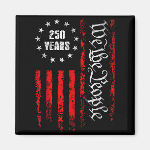 Imã 250 Anos 1776-2026 250º Aniversário Usa Patriótico