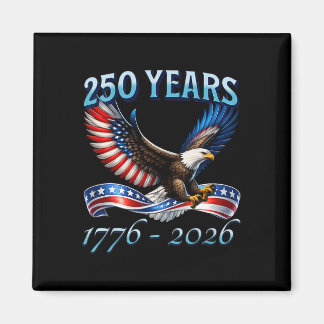 Imã 250 Anos American 250º Aniversário 1776-2026 4º