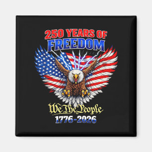 Imã 250 Anos Americano 1776 2026 250º Aniversário EUA