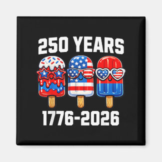 Imã 250 Anos Americano 1776 2026 250º EUA Estudante Me
