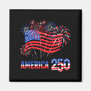 Imã 250 Anos Aniversário da América Independência 250º