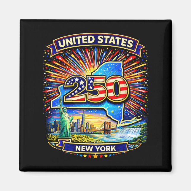 Imã 250 Anos de Independência dos Estados Unidos Nova  (Frente)