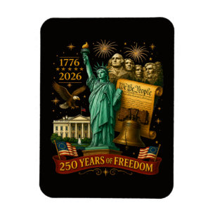 Ímã 250 Anos de Liberdade Americana