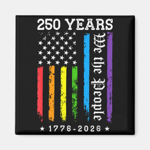 Imã 250 Anos Do 250º Aniversário LGBT Americano