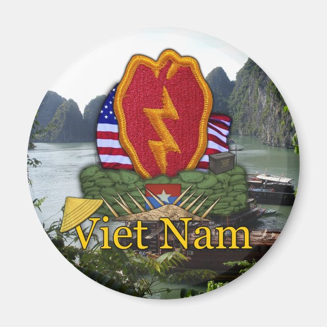 Imã 25 ID Infantaria divisão vietnam war vets (Frente)