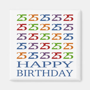 Imã 25o aniversário feliz!