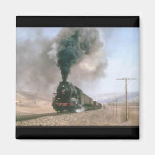 Imã 2-10-0 nenhumas 56309 cruzes os trens do