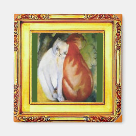Imã 2 gatos por Franz Marc
