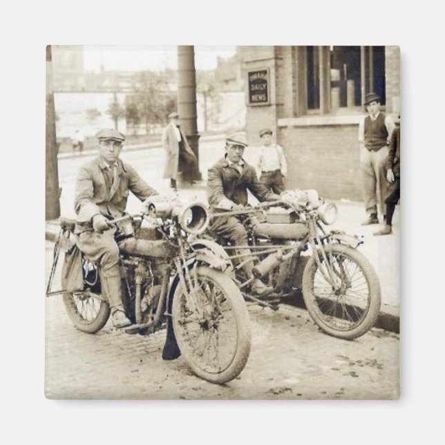 Imã 2 homens no ímã de motocicletas (Frente)