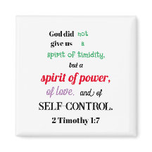 2 Timothy 1:7 Não Timid Christian