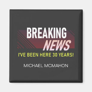 Imã 30 de Funcionário do Aniversário de Trabalho de 30