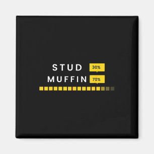 Imã 30 Stud 70 Homens Dias de os pais Dizendo Muffin M