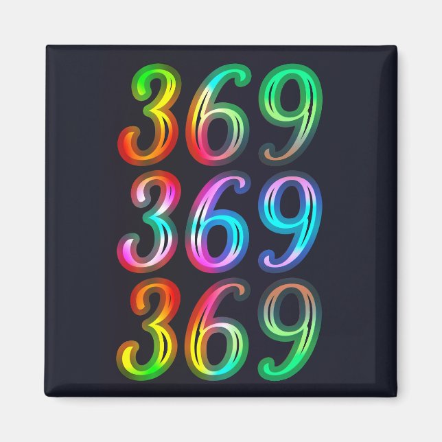 Imã 369 números (Frente)