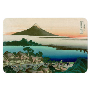 Ímã 36 visualizações do Monte Fuji, Hokusai Fine Vinta