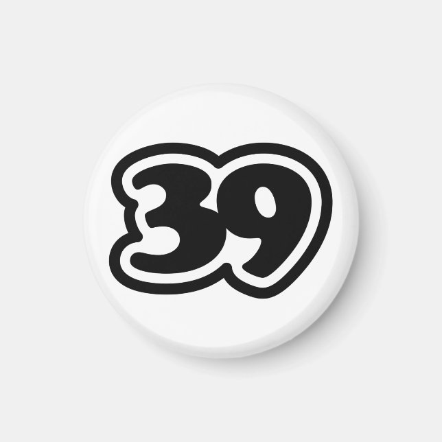 Imã 39 Japonês Slang Sankyu (Frente)