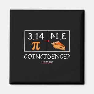 Imã 3.14 Coincidência De Pizza Não Acho Engraçada Mate