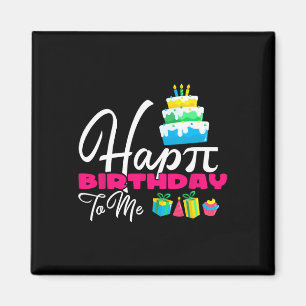 Imã 3.14 Feliz Dia De Pi Do Bolo Para O Feliz Aniversá