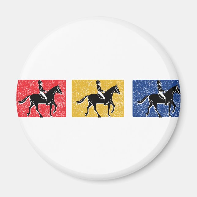 Imã 3 Cavalos-Cavalos (Frente)