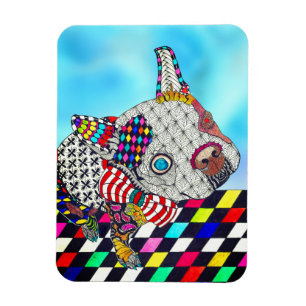 Ímã 3" de Boston Terrier x4 "