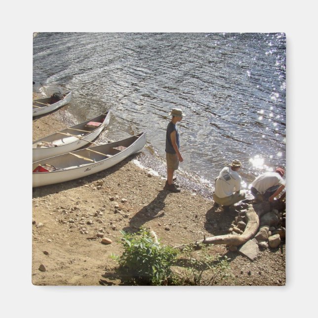 Imã 3 escutas 3 canoas (Frente)