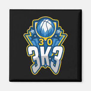 Imã 3 K 3 Point Basball Record 3000 Três Ponteiros