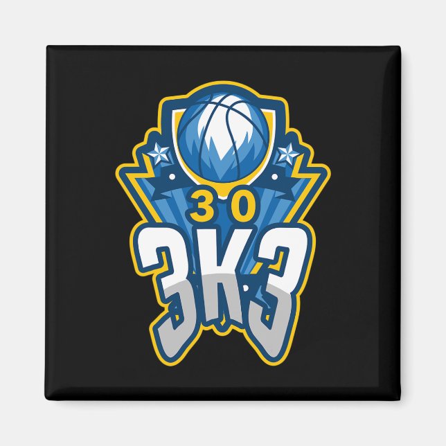 Imã 3 K 3 Point Basball Record 3000 Três Ponteiros (Frente)