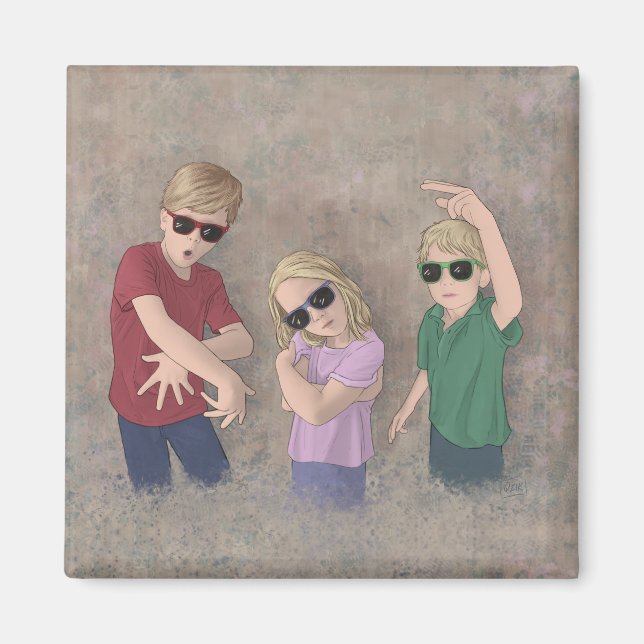 Imã 3 Munchkins (Frente)