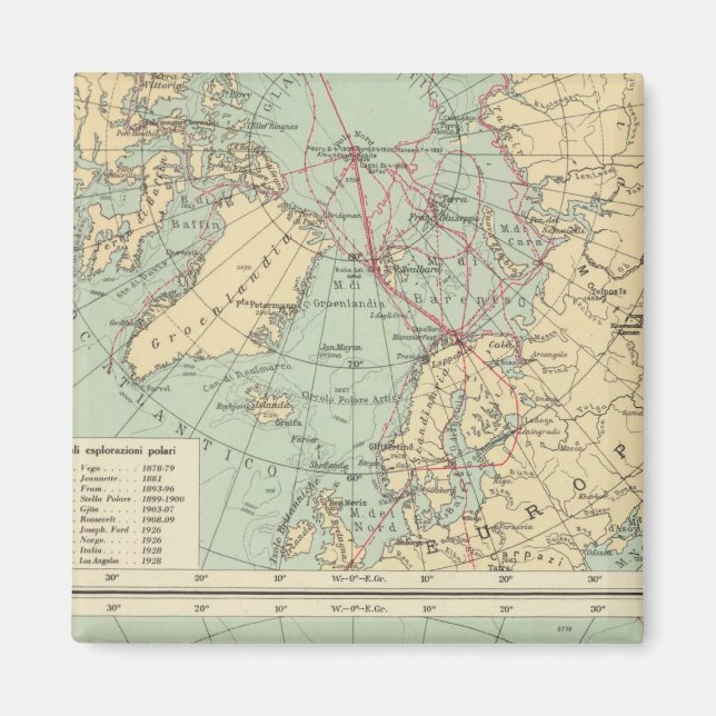 Imã 3 Terras Polares (Frente)