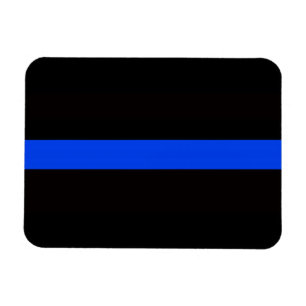 ÍMÃ 3 X 4 THIN BLUE LINE MAGNET