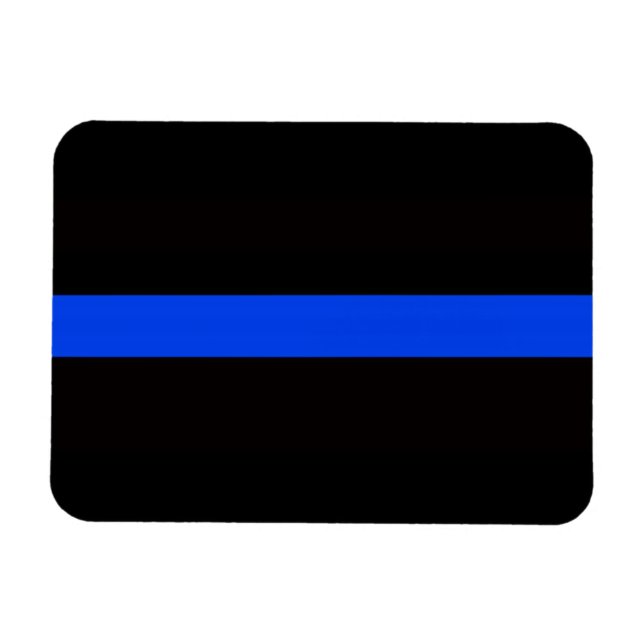 ÍMÃ 3 X 4 THIN BLUE LINE MAGNET (Horizontal)