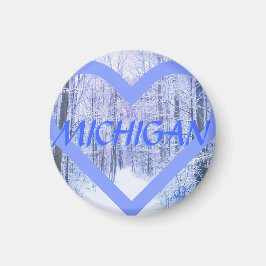 IMÃ 3MICHIGAN PERIHEART MAGNET