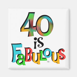 Imã 40 são T-shirts e presentes fabulosos