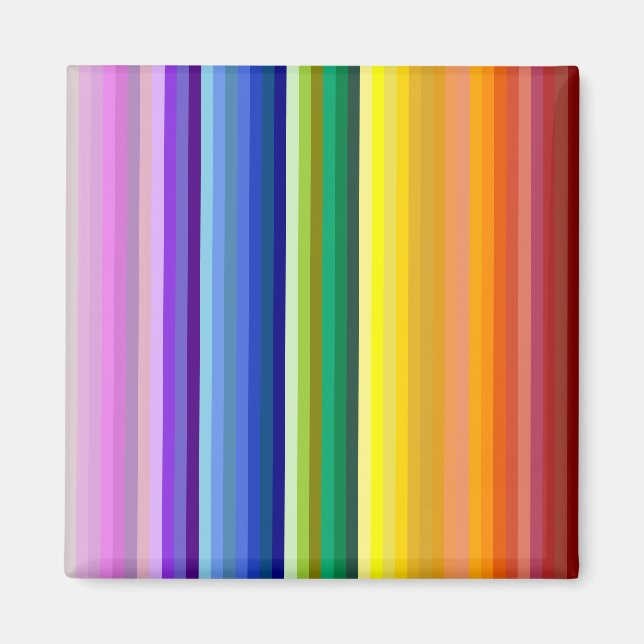 Imã 42 Stripes Espectro Arco-Íris (Frente)