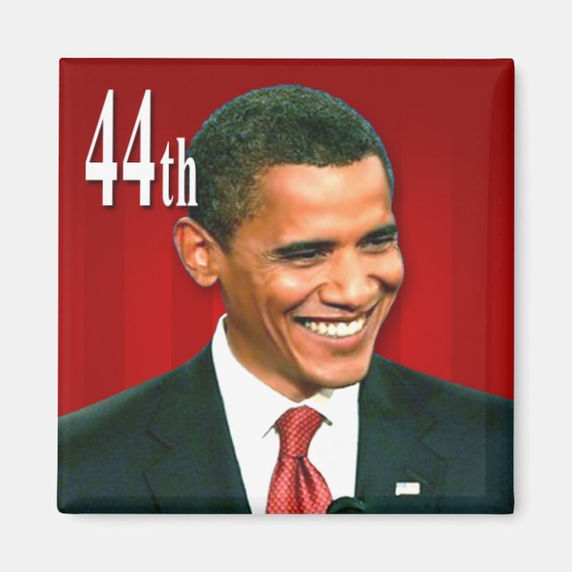 Imã 44 Barack Obama Magnet (Frente)