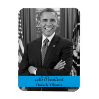 44 Barack Obama Magnet