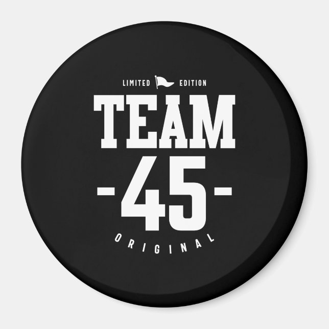 Imã 45 anos - 45º presente engraçado de aniversário (Frente)