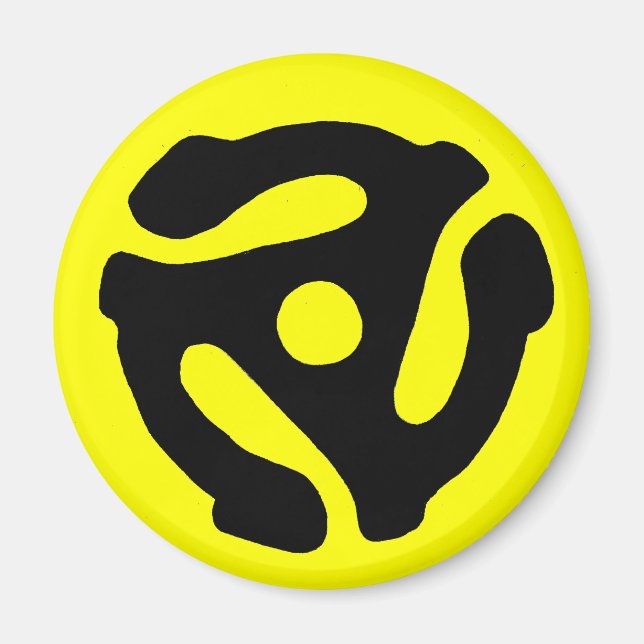 Imã 45 RPM Record Insert Magnet (Frente)