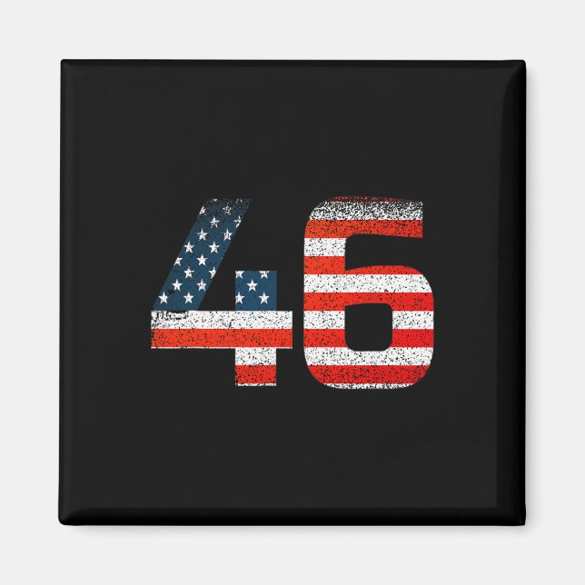 Imã 46 Joe Biden 46.º Presidente 2020 Bandeira America (Frente)