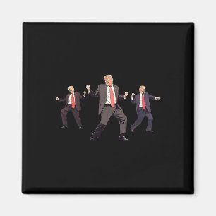 Imã 47º Presidente Donald Trump Dança Venceu Se Acostu