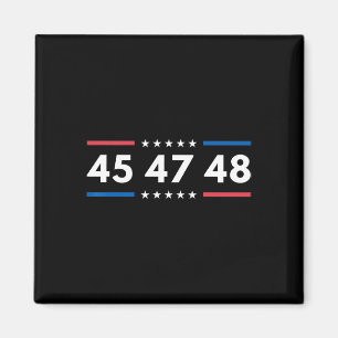 Imã 47-48 Número 47 Jersey 45 Aniversário 4 de julho