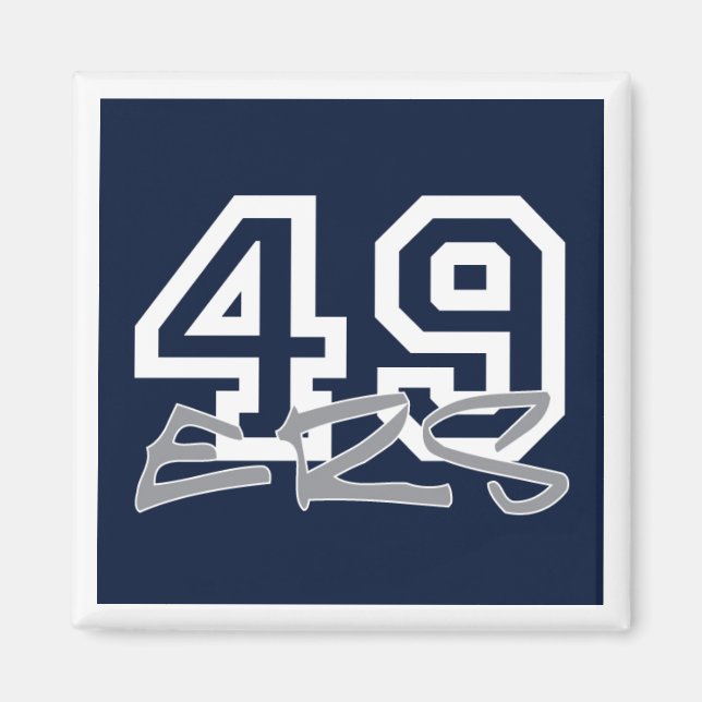 Imã 49ers | Calamita (Frente)