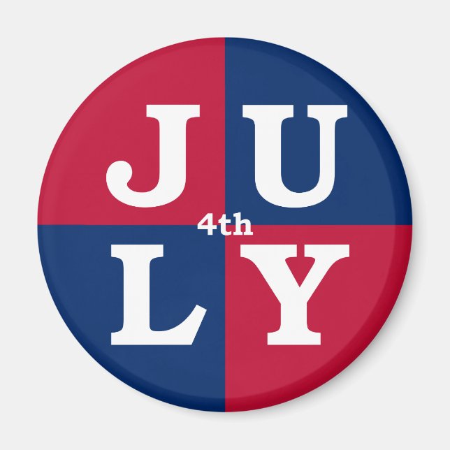 Imã 4 de julho (Frente)