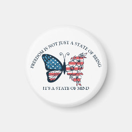 Imã 4 de julho de Butterfly Magnet