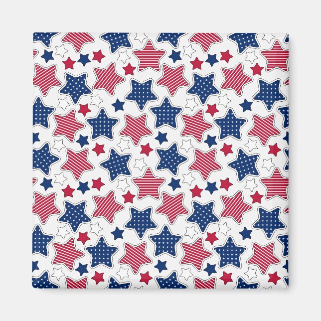 Imã 4 de julho de Magnet (Frente)